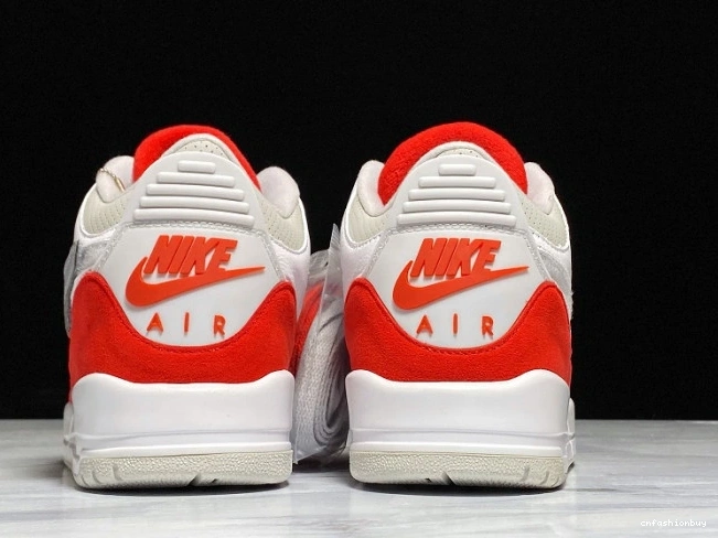 Air CJ0939-100 Red Retro Tinker Jordan 3 University White 0713
